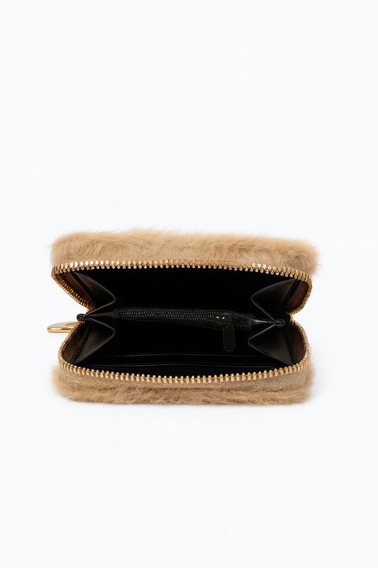 ✨ Inspired By – Beige Fluffy Wallet ✨