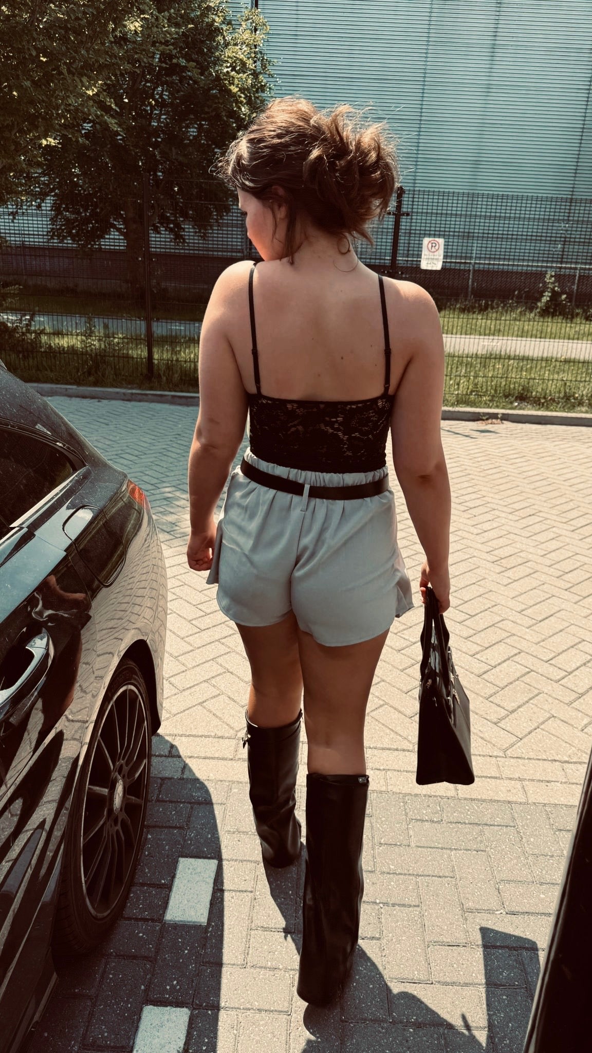 Pantalon Skort | Grijs