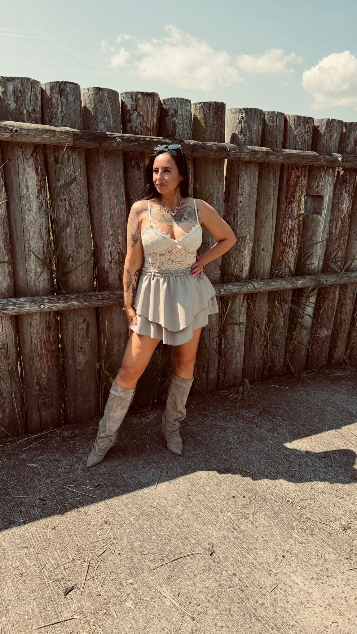 Lace Body | Beige