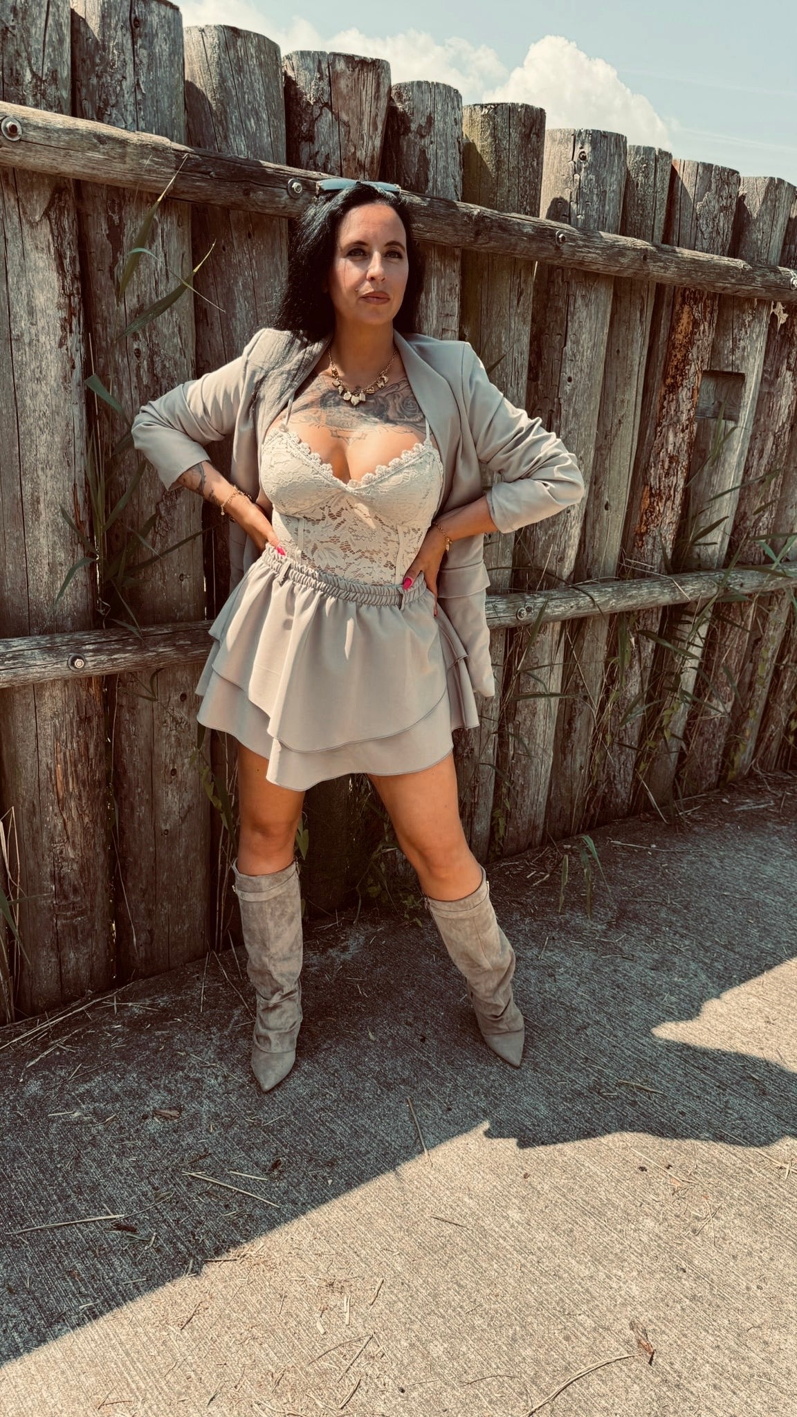 Lace Body | Beige