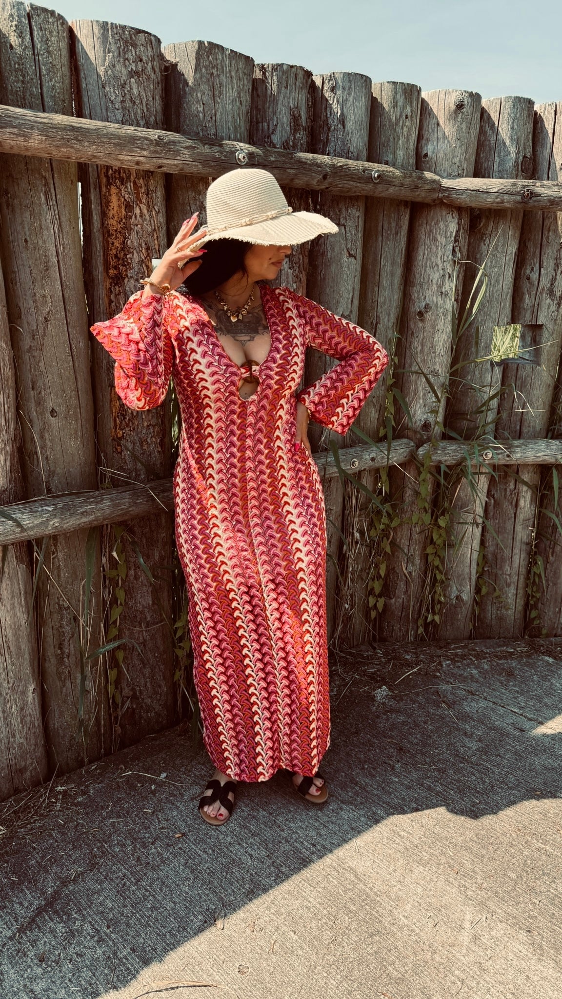 Summer Dress | Fuchsia