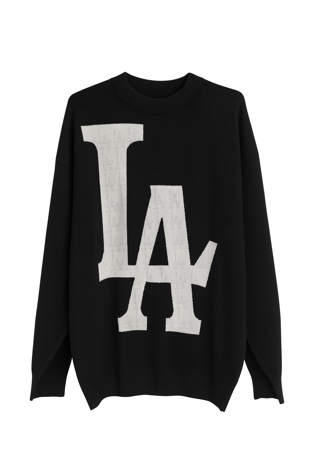 Zwarte Trui met “LA” print