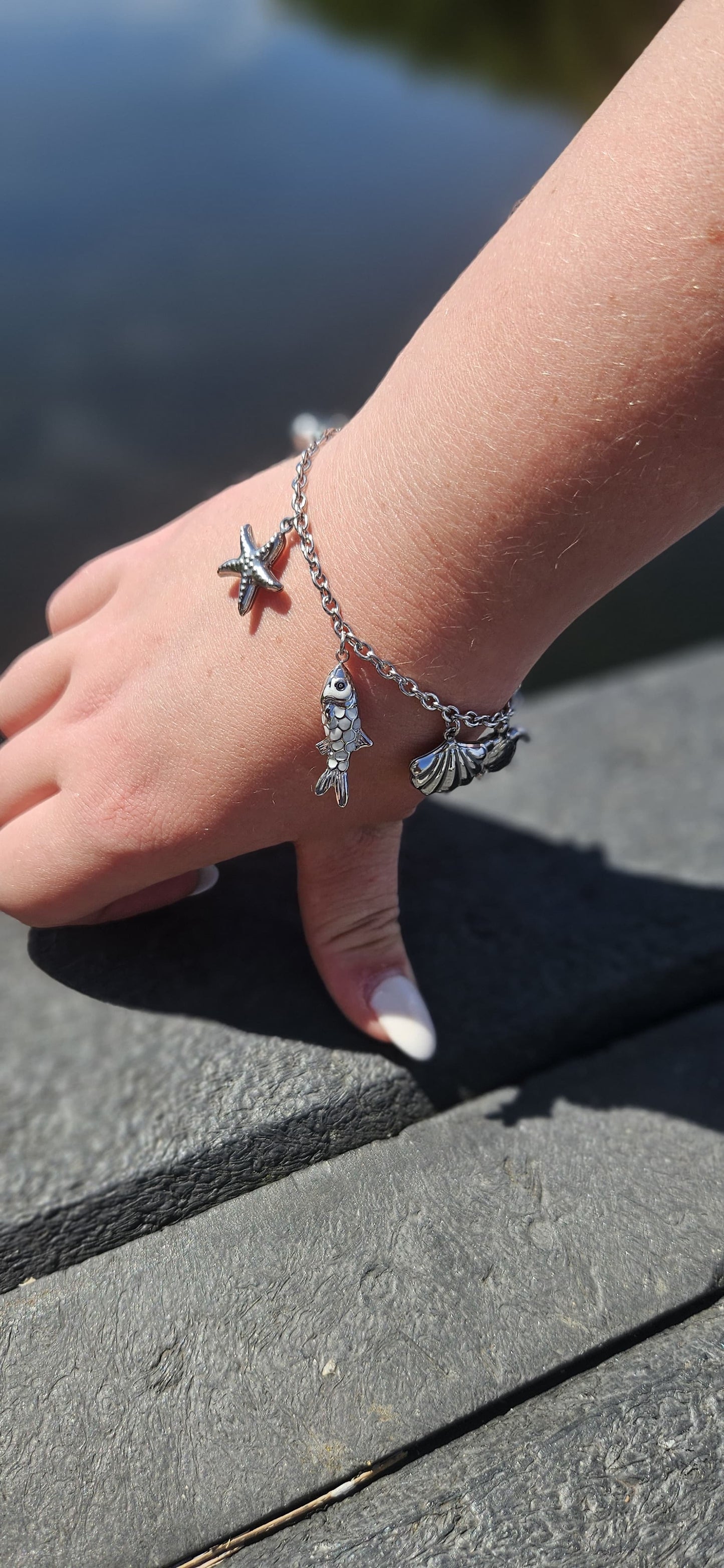 Bedel Armband | Zilver | Vis