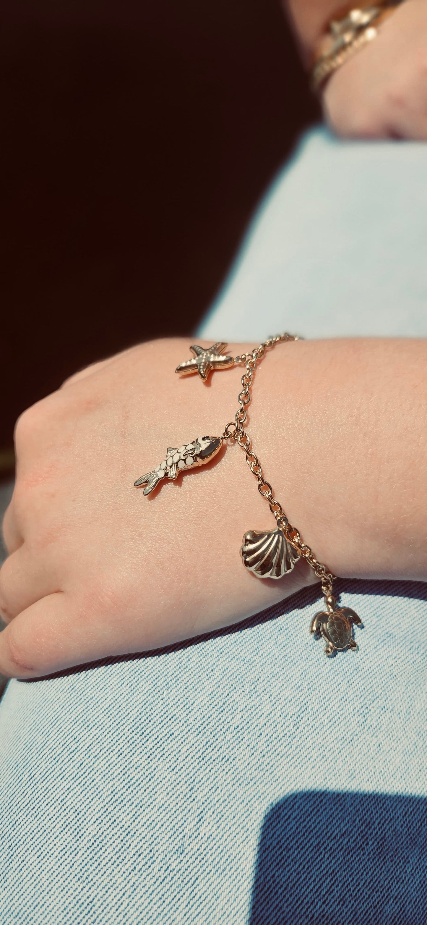 Bedel Armband | Goud | Vis
