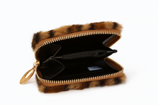 ✨ Inspired By – Leopard Luxe Fluffy Wallet ✨