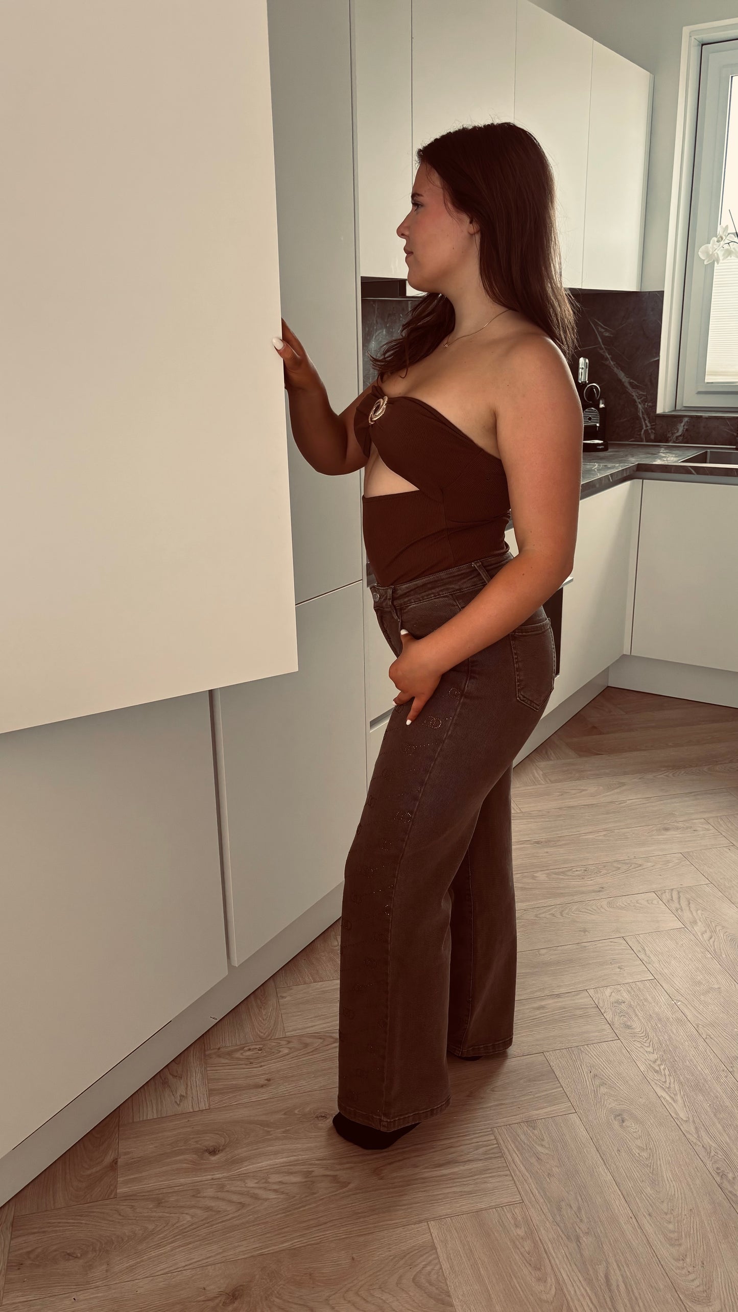 Rib Bodystocking | Bruin