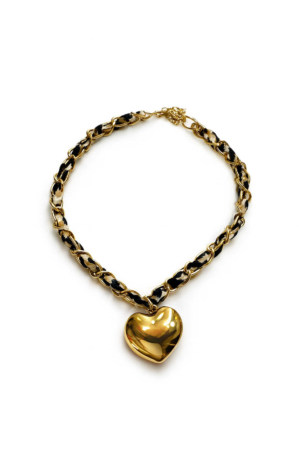 Ketting Cheetah Hart Goud