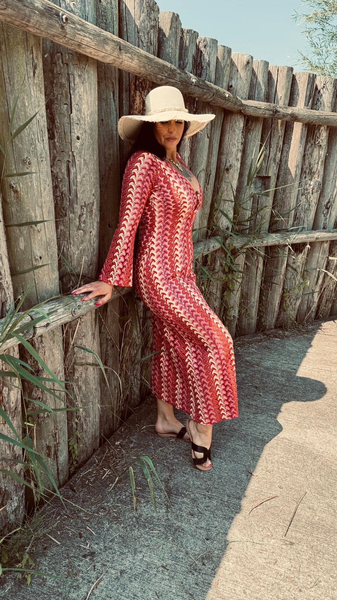 Summer Dress | Fuchsia