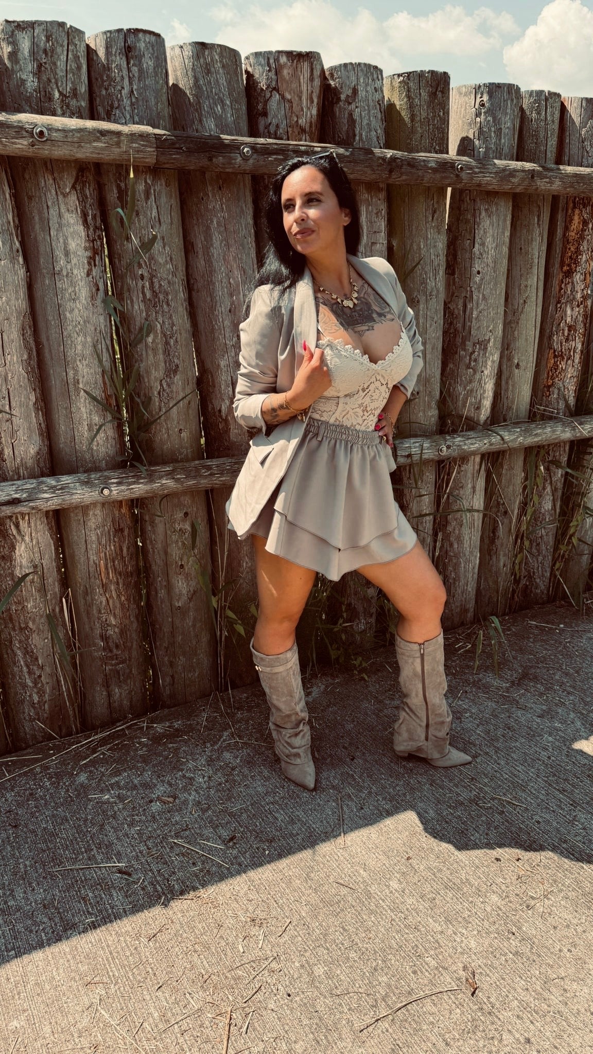 Lace Body | Beige