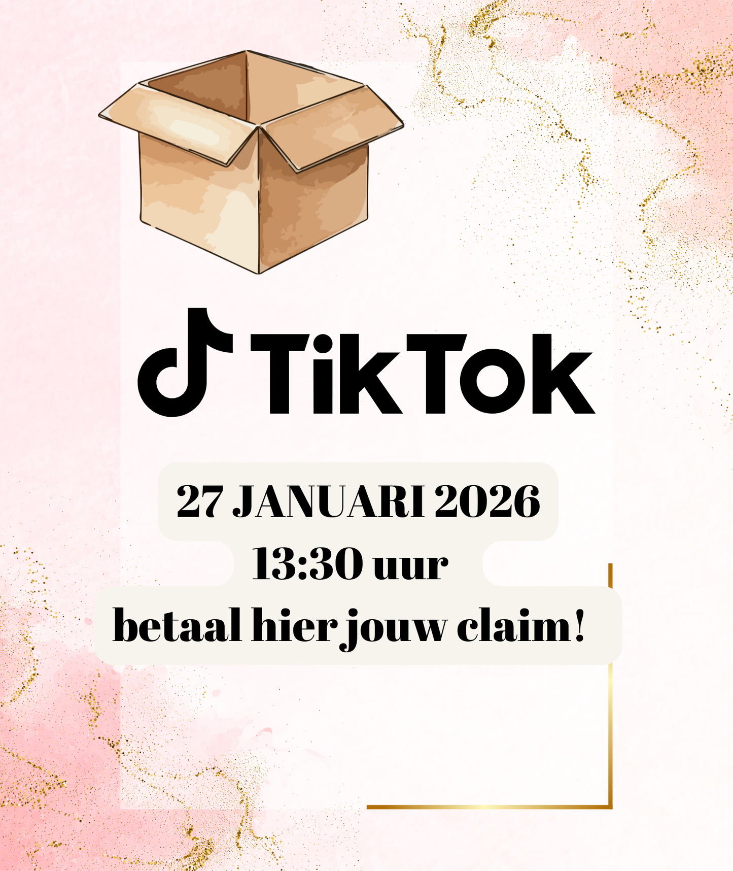 🎥 Betaal hier jouw LIVE AANKOOP! Datum : 26 & 27 JANUARI 2026