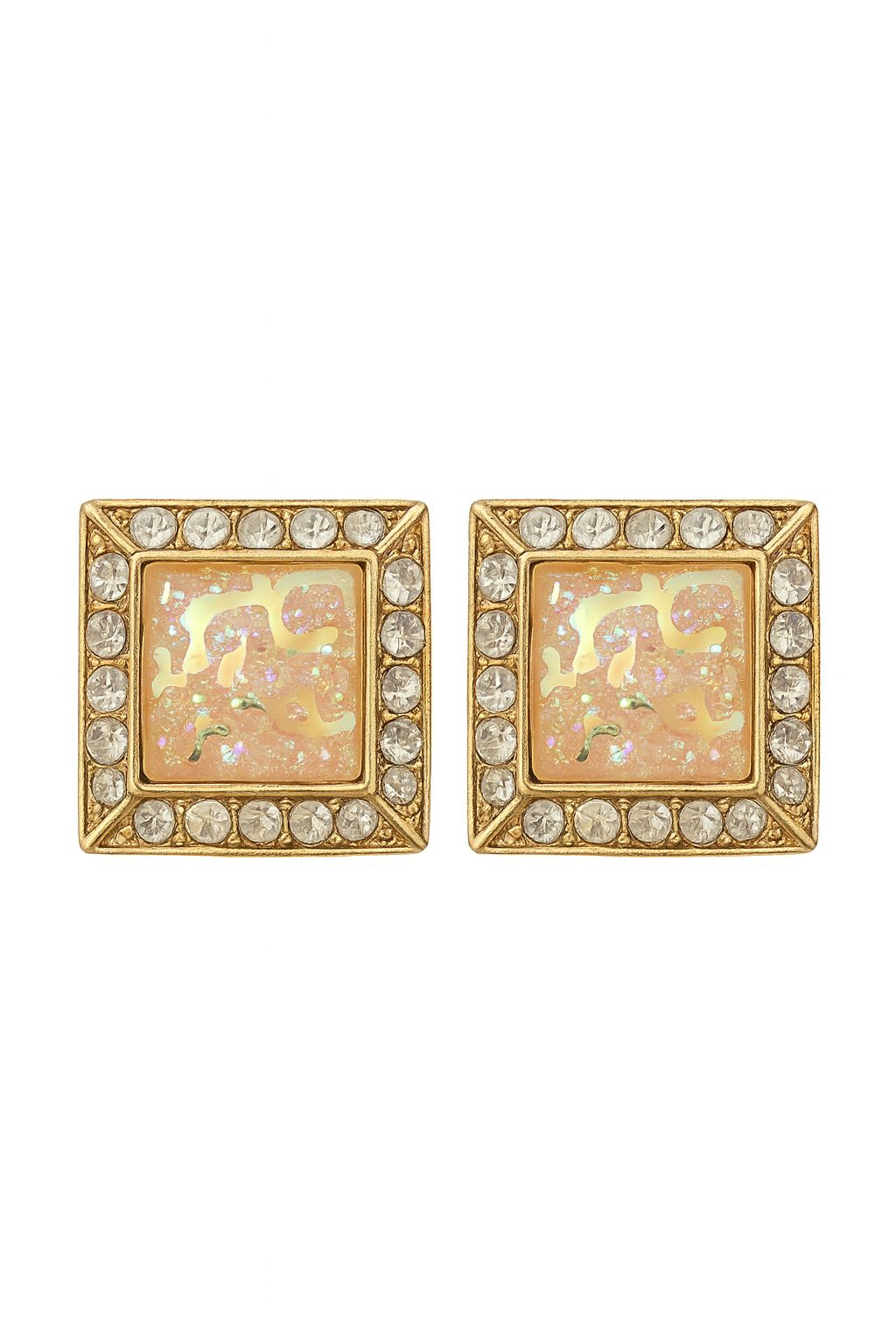 ✨ Luxe Square Glow Earrings – Exclusive Collection ✨