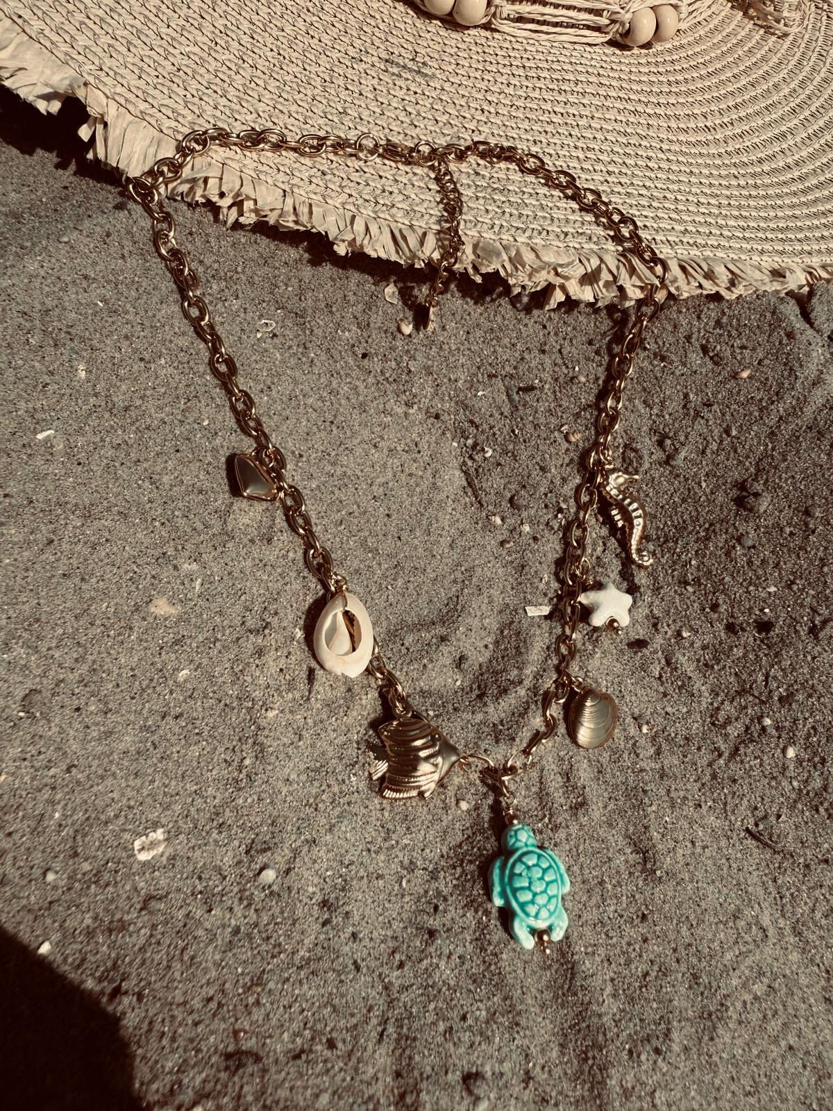 Bedel Ketting | Goud | Schildpad