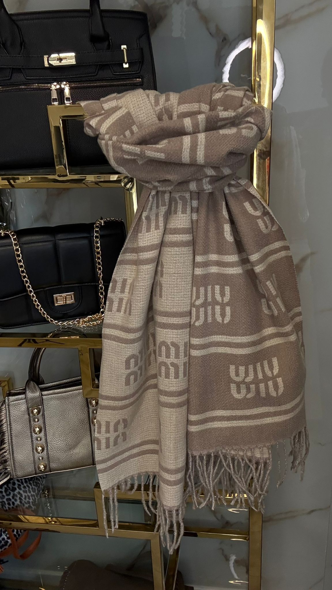 Inspired By Sjaal 5 | Taupe