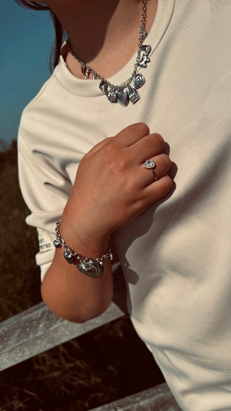 Bedel Ketting | Zilver | Parfum