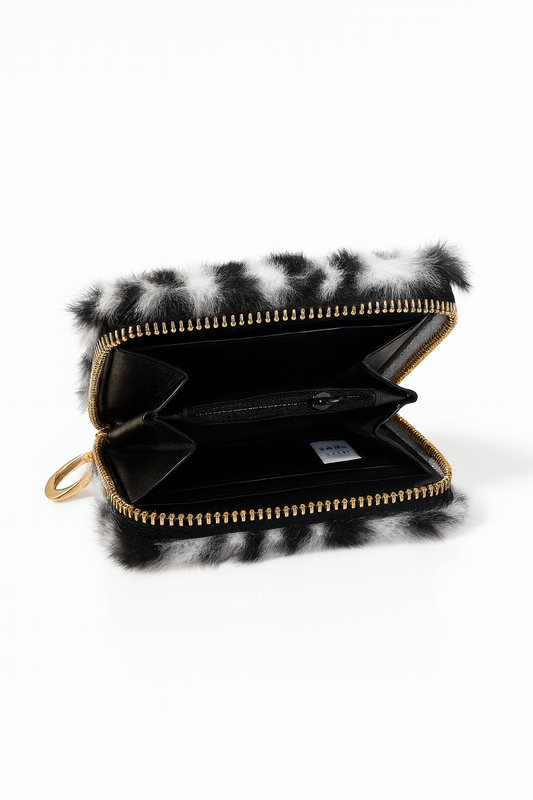 ✨ Inspired By – Zebra Luxe Fluffy Wallet ✨