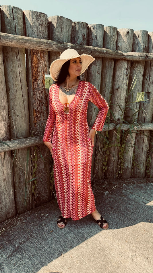 Summer Dress | Fuchsia