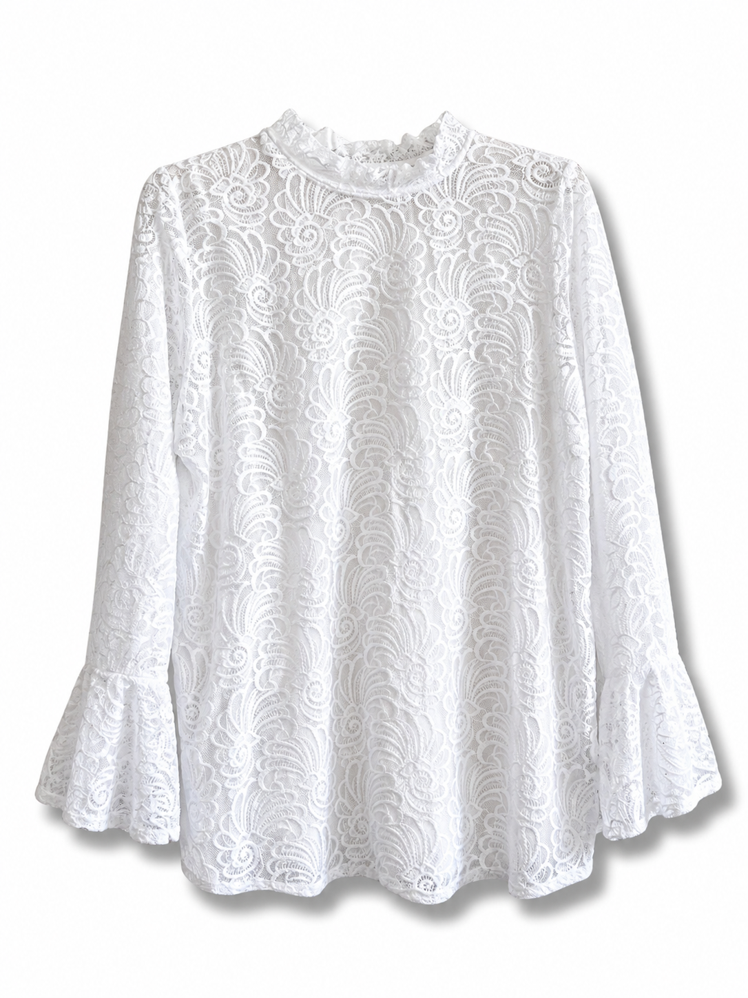 Witte lace blouse