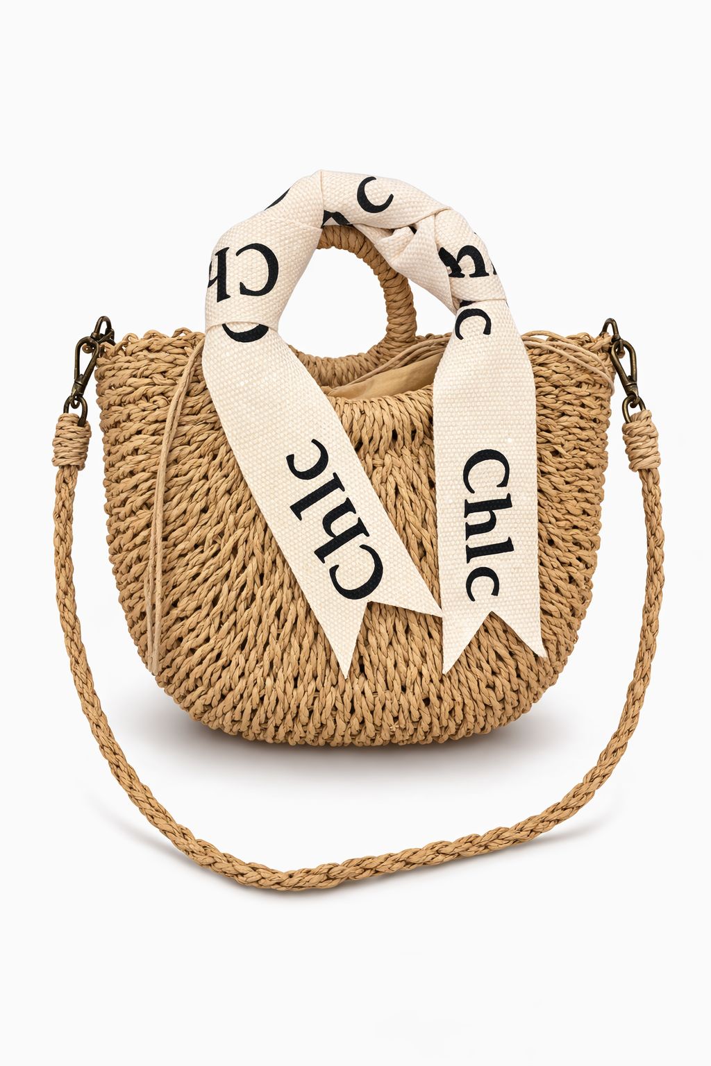 Boho Straw Chic dark