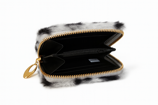 ✨ Inspired By – Black & White Fluffy Wallet ✨