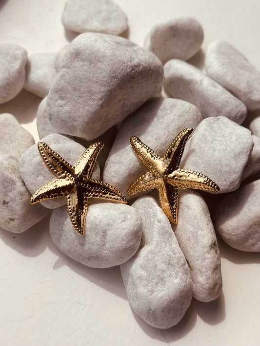 Oorbellen | Goud | Zeester