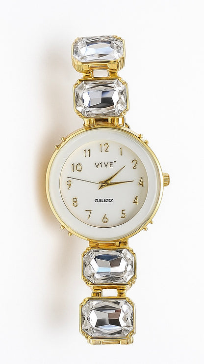 |Diamand white watch|