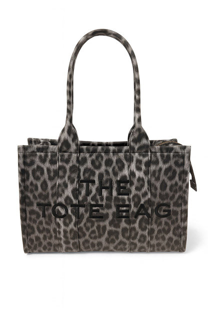 ✨Exclusive Inspired By Leopard Luxe bag grey  Bag✨