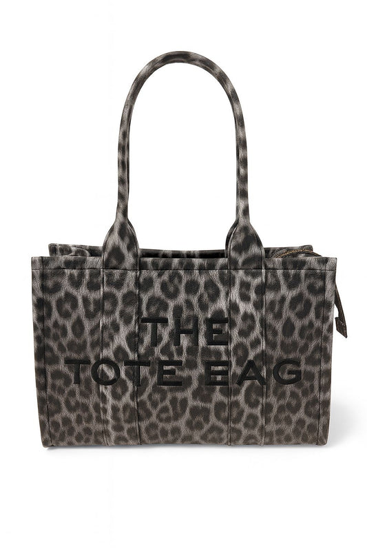 ✨Exclusive Inspired By Leopard Luxe bag grey  Bag✨