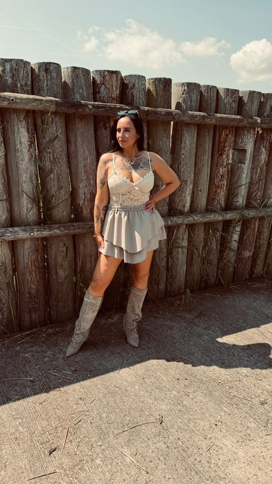 Lace Body | Beige