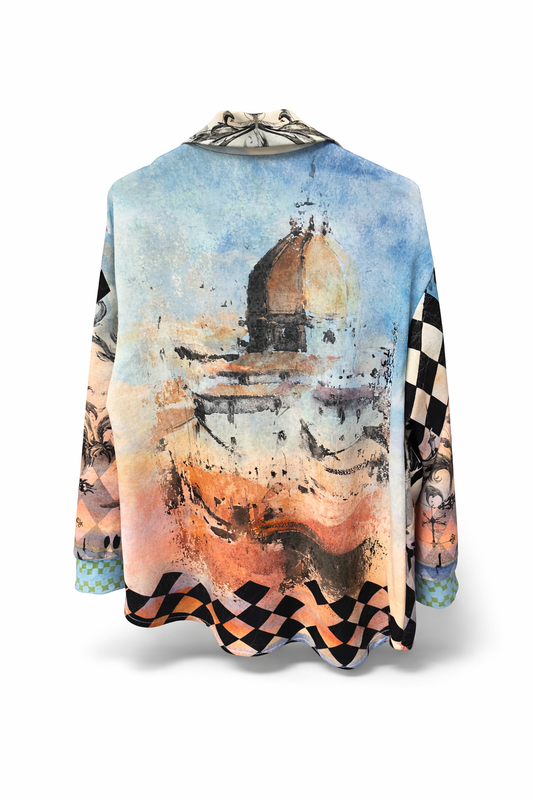 Zomer blouse village