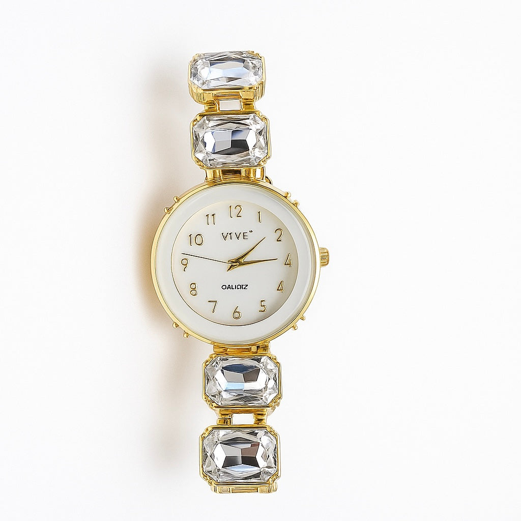 |Diamand white watch|