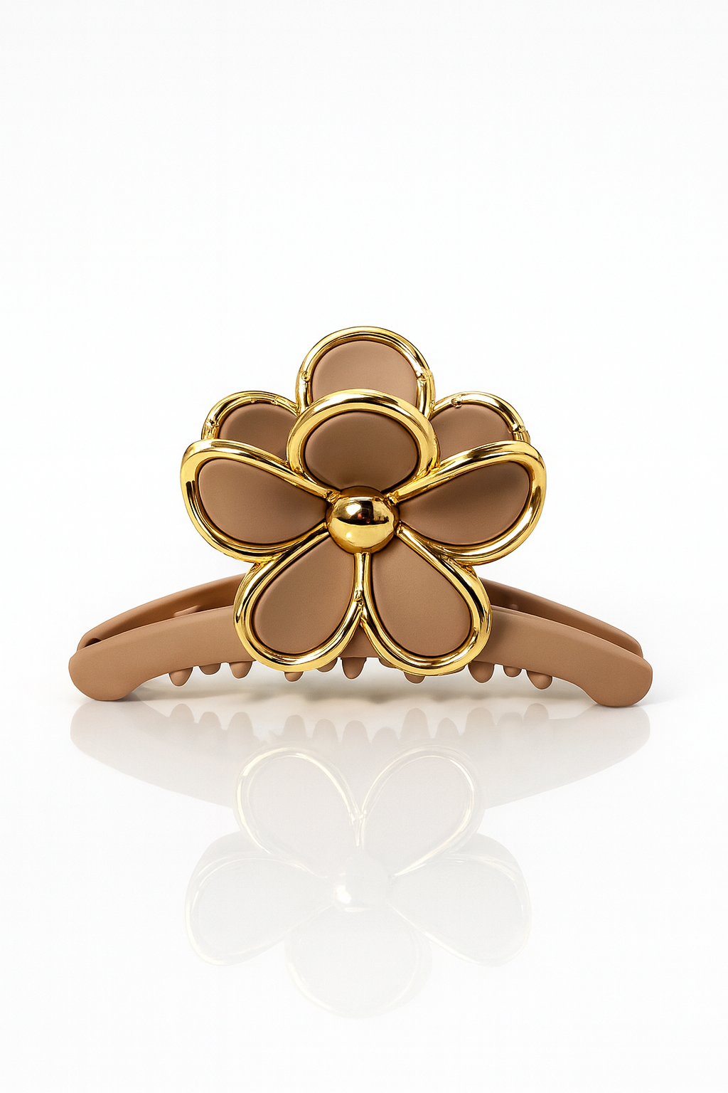 ✨ Flower Long Klem Bruin✨