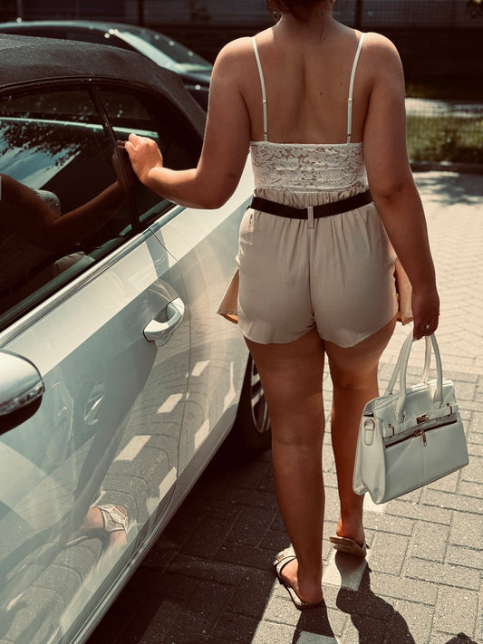Pantalon Skort | Beige