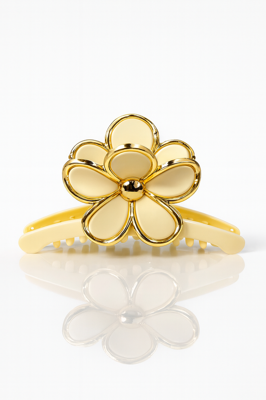 ✨ Flower Long Klem Creme ✨