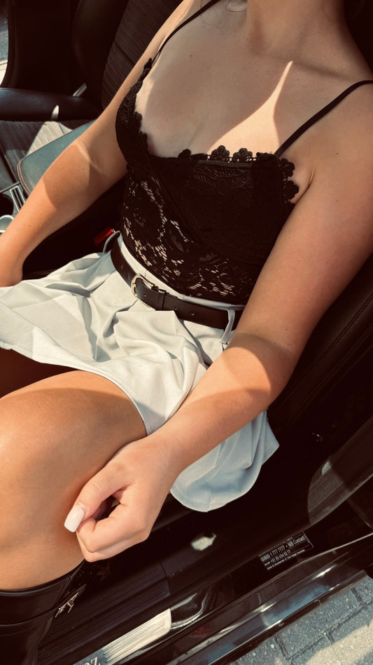 Pantalon Skort | Grijs