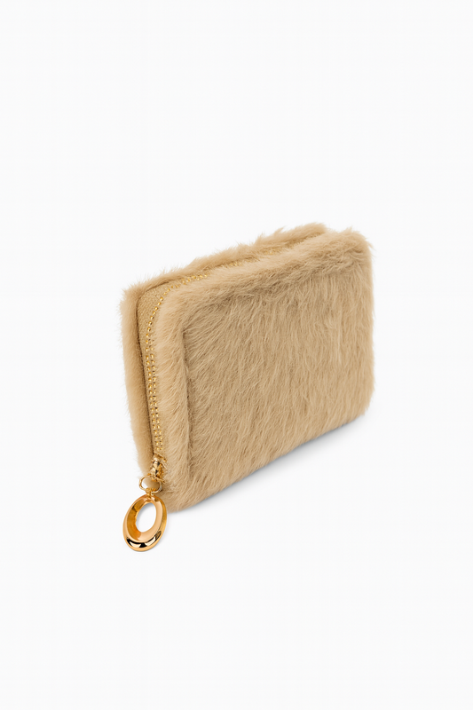 ✨ Inspired By – Beige Fluffy Wallet ✨