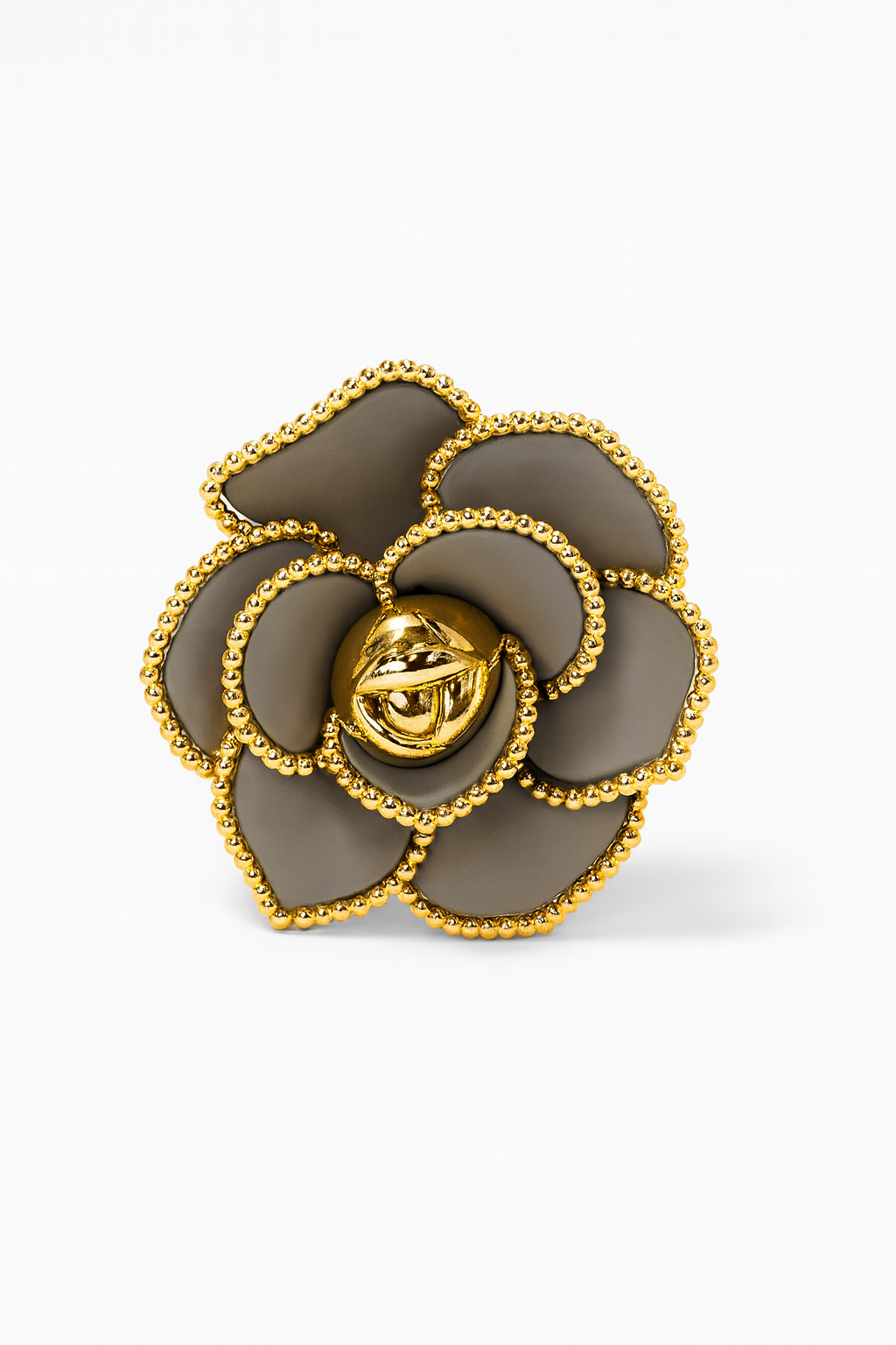 ✨ Luxe Flower Klem Grijs  ✨