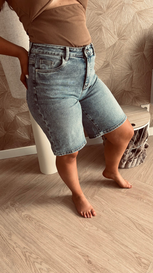 Jorts 3kwart Jeans | Blauw | PC26341