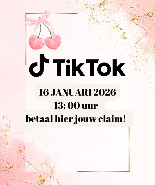 🎥 Betaal hier jouw LIVE AANKOOP! Datum : 16 JANUARI 2026