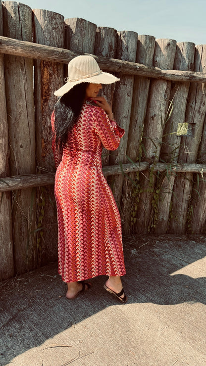 Summer Dress | Fuchsia