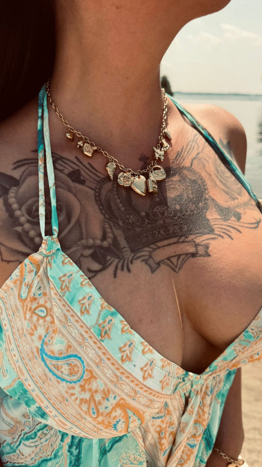 Bedel Ketting | Goud | Parfum