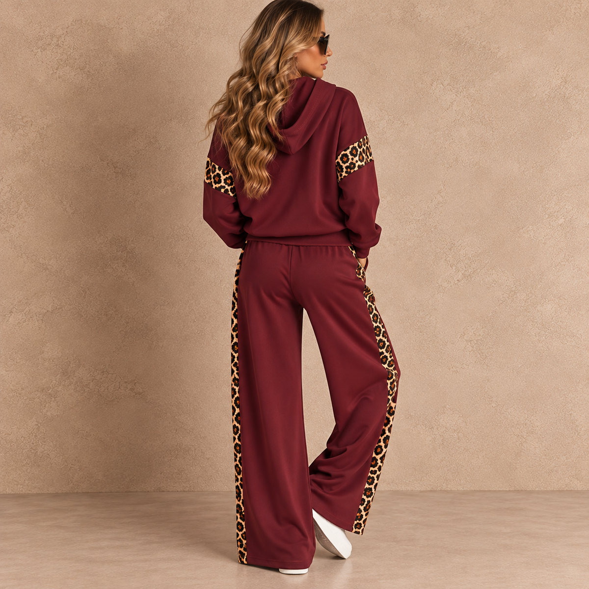Sammy cheetah jogging set bordeaux