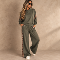 Sammy cheetah jogging set groen