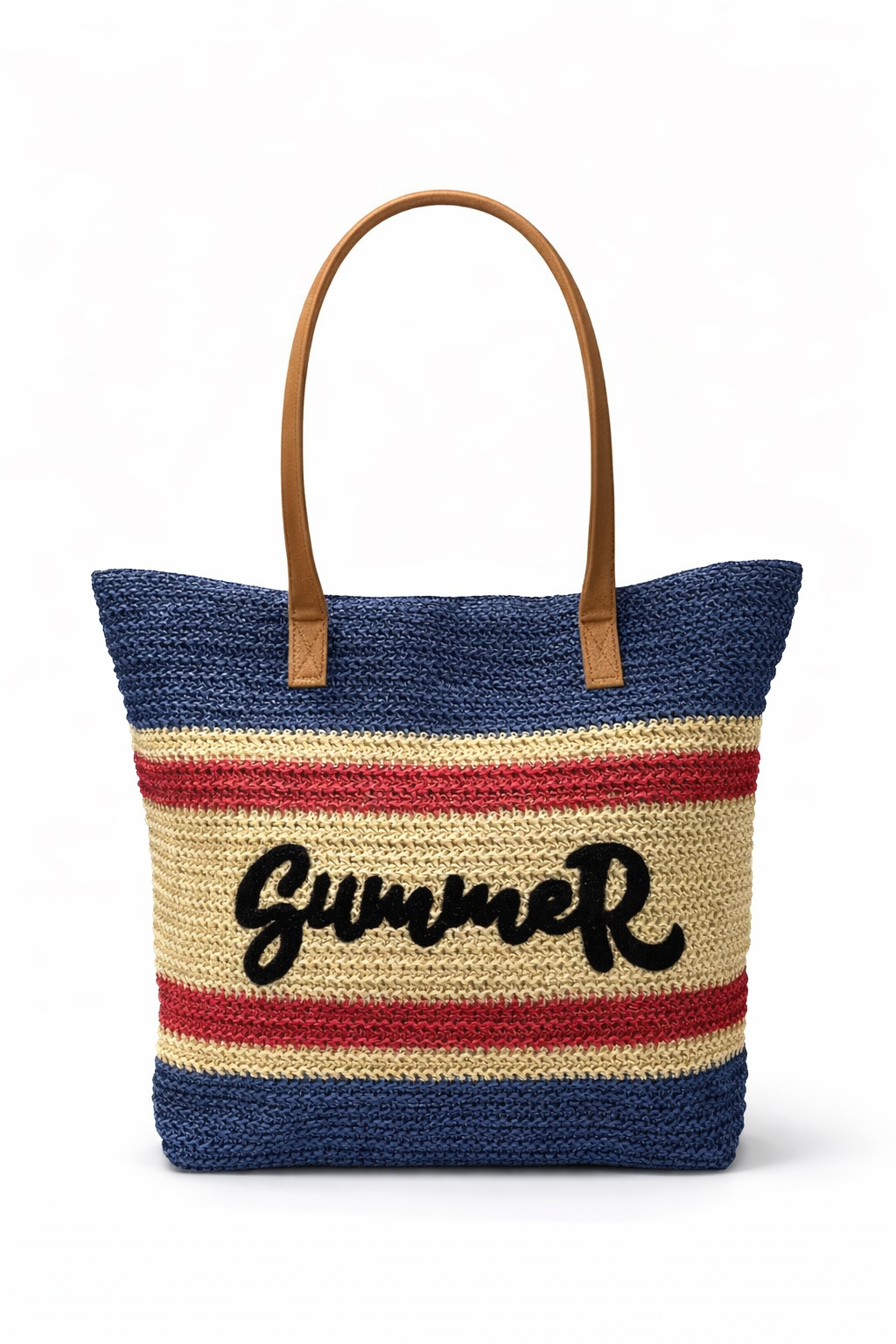 Riviera Stripe Bag Marine Blue