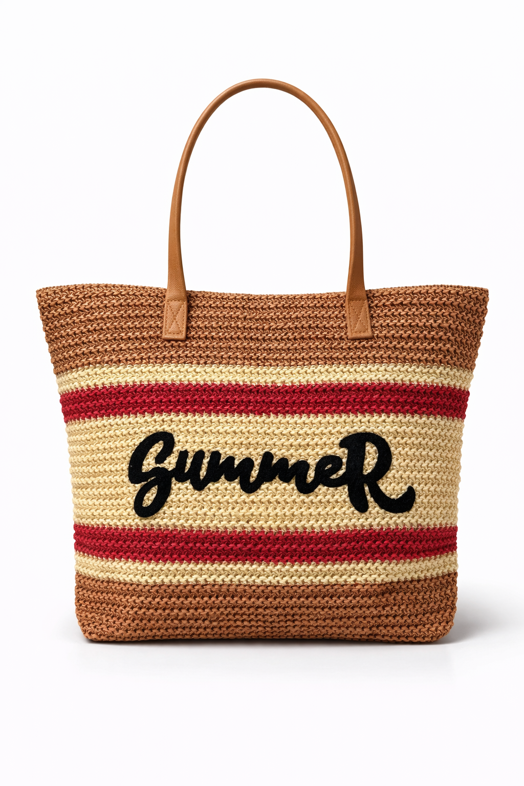 Riviera Stripe Bag Rouge Red