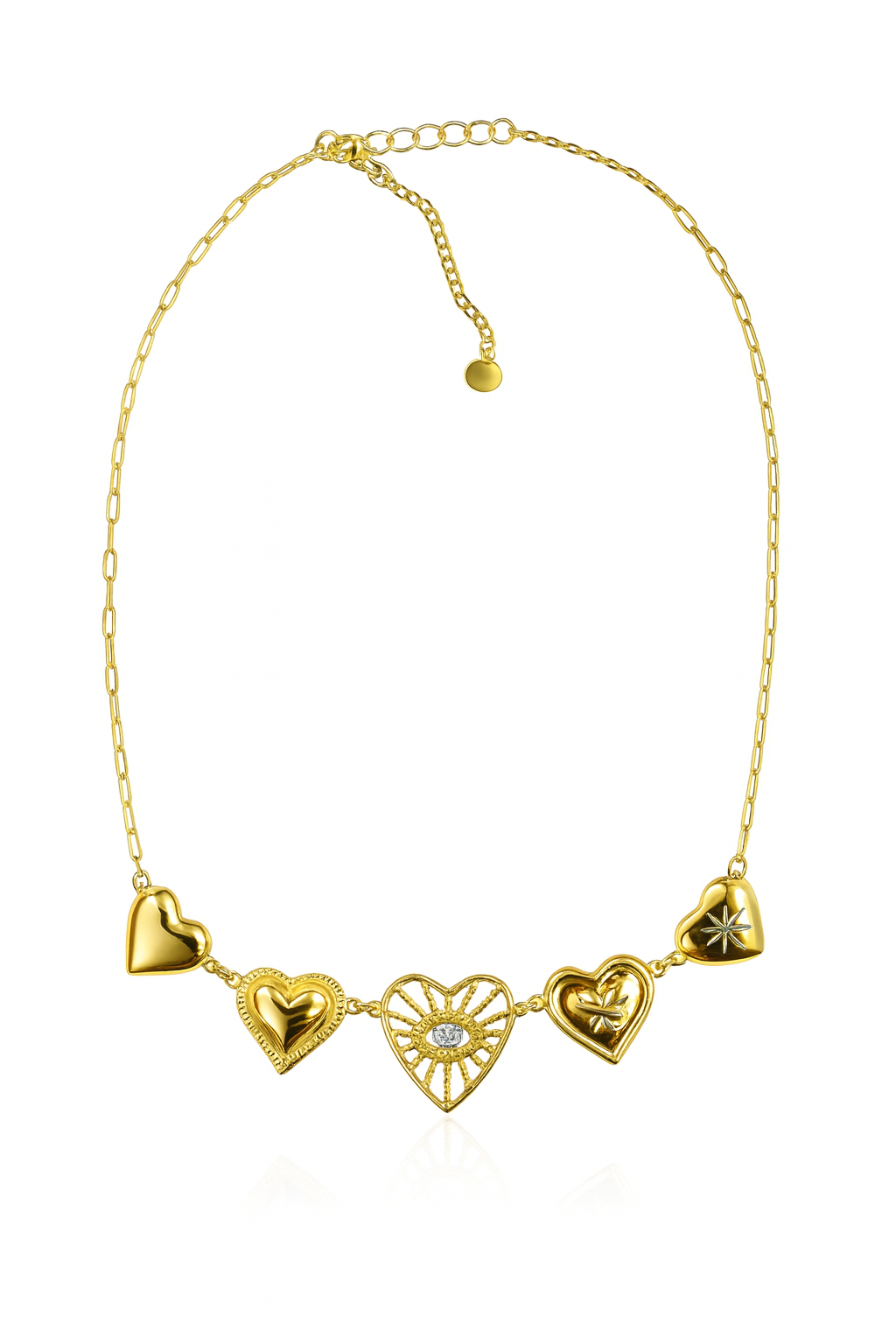 Ketting Gouden Mix & Match Charms