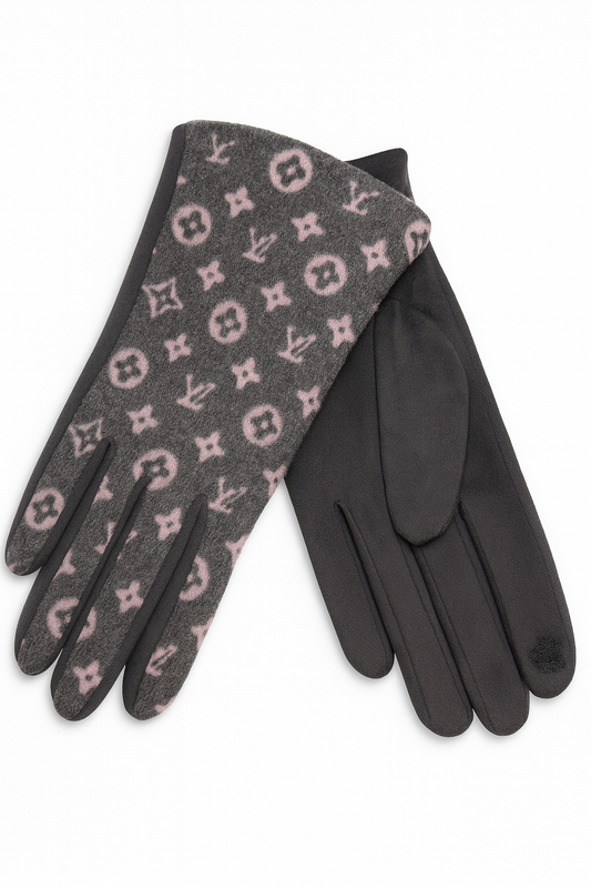 Inspired By handschoenen roze Icoontjes