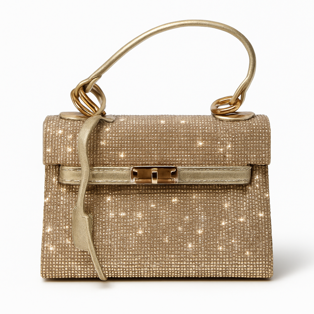 ✨Exclusive Inspired By Mega Glitter Gold Bag✨