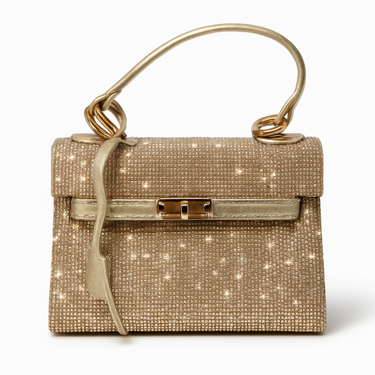 ✨Exclusive Inspired By Mega Glitter Gold Bag✨