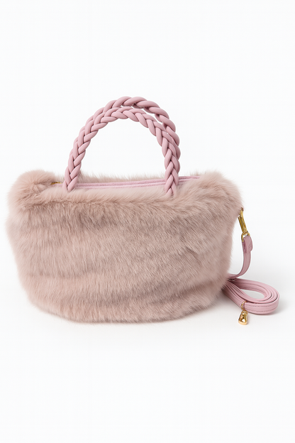 ✨Exclusive DIVA FLUFFY Bag Baby Pink✨