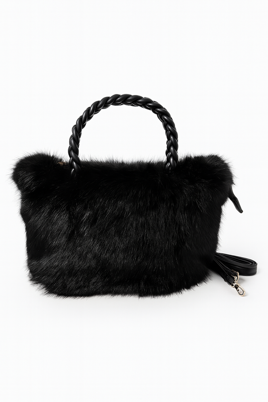 ✨Exclusive DIVA FLUFFY Bag Zwart✨